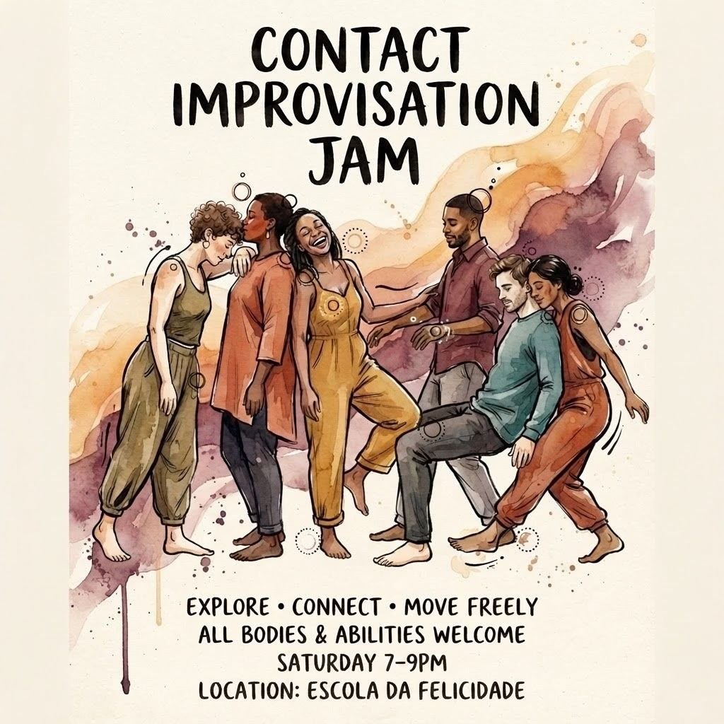 Contact Improvisation Jam · undated flyer