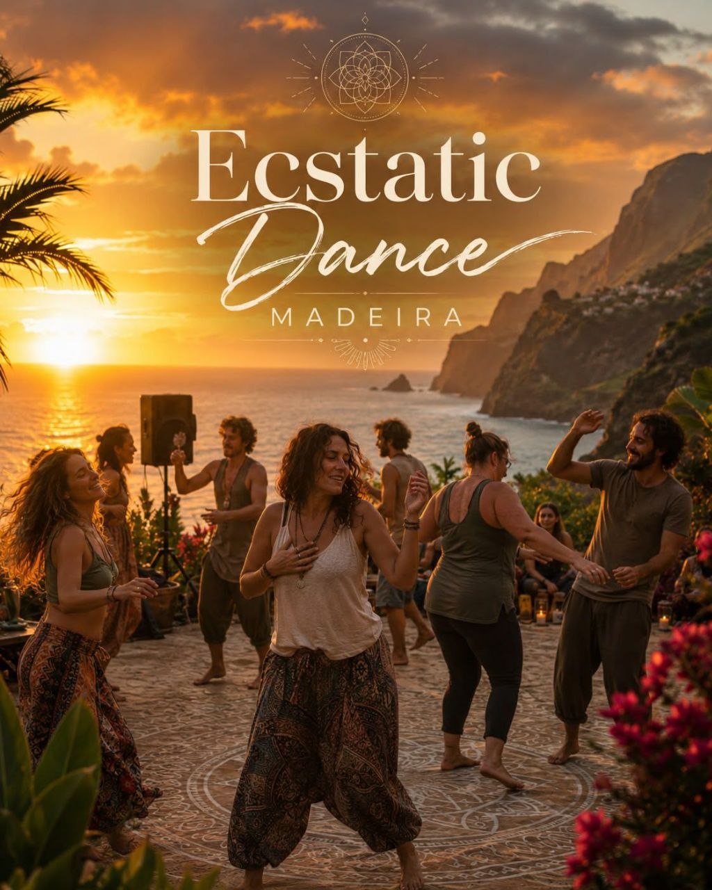 Ecstatic Dance Madeira · undated design